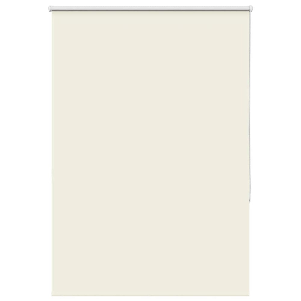 vidaXL Rullgardin mörkläggning naturvit 105x175 cm tygbredd 100,7 cm