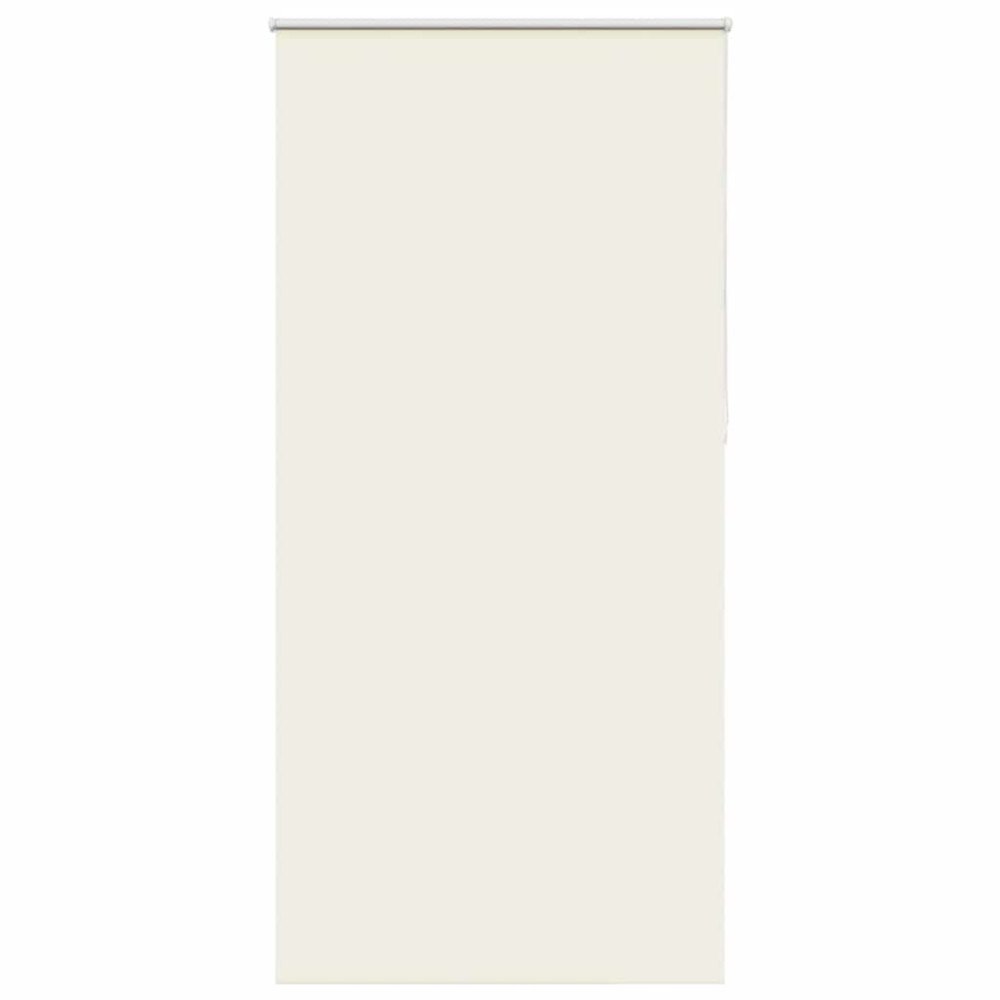 vidaXL Rullgardin mörkläggning naturvit 95x210 cm tygbredd 90,7 cm