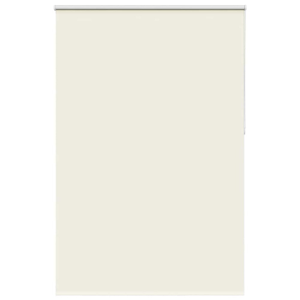 vidaXL Rullgardin mörkläggning naturvit 155x210 cm tygbredd 151,6 cm