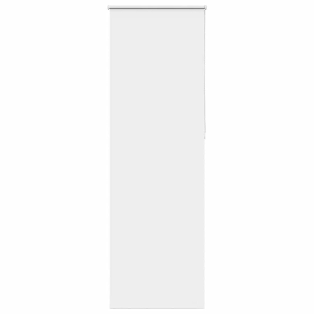 vidaXL Rullgardin mörkläggningsgardin vit 85x230 cm tyg bredd 80,7 cm