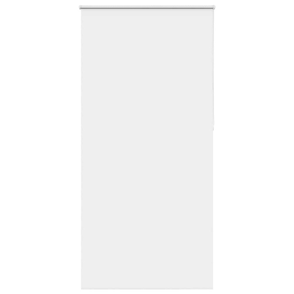 vidaXL Rullgardin mörkläggning vit 105x230 cm tyg bredd 100,7 cm