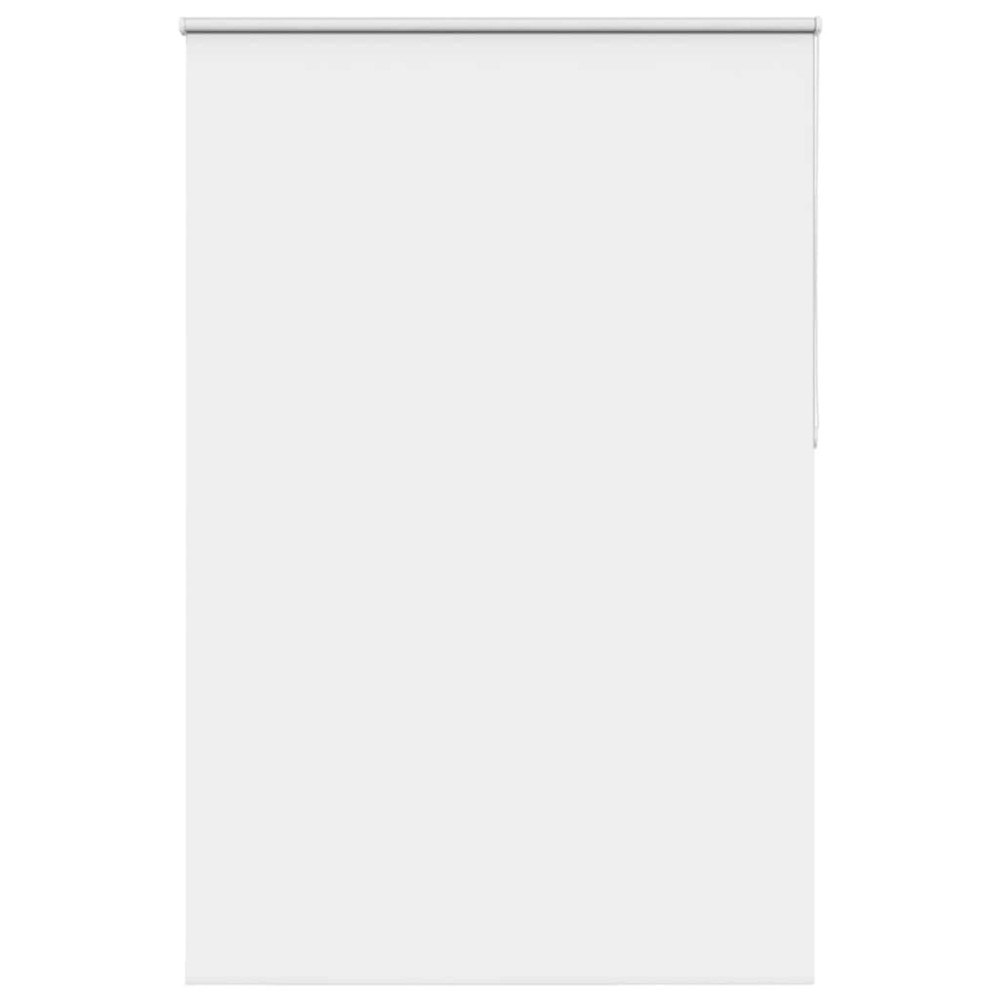 vidaXL Rullgardin mörkläggningsgardin vit 150x230 cm tyg bredd 146,6cm