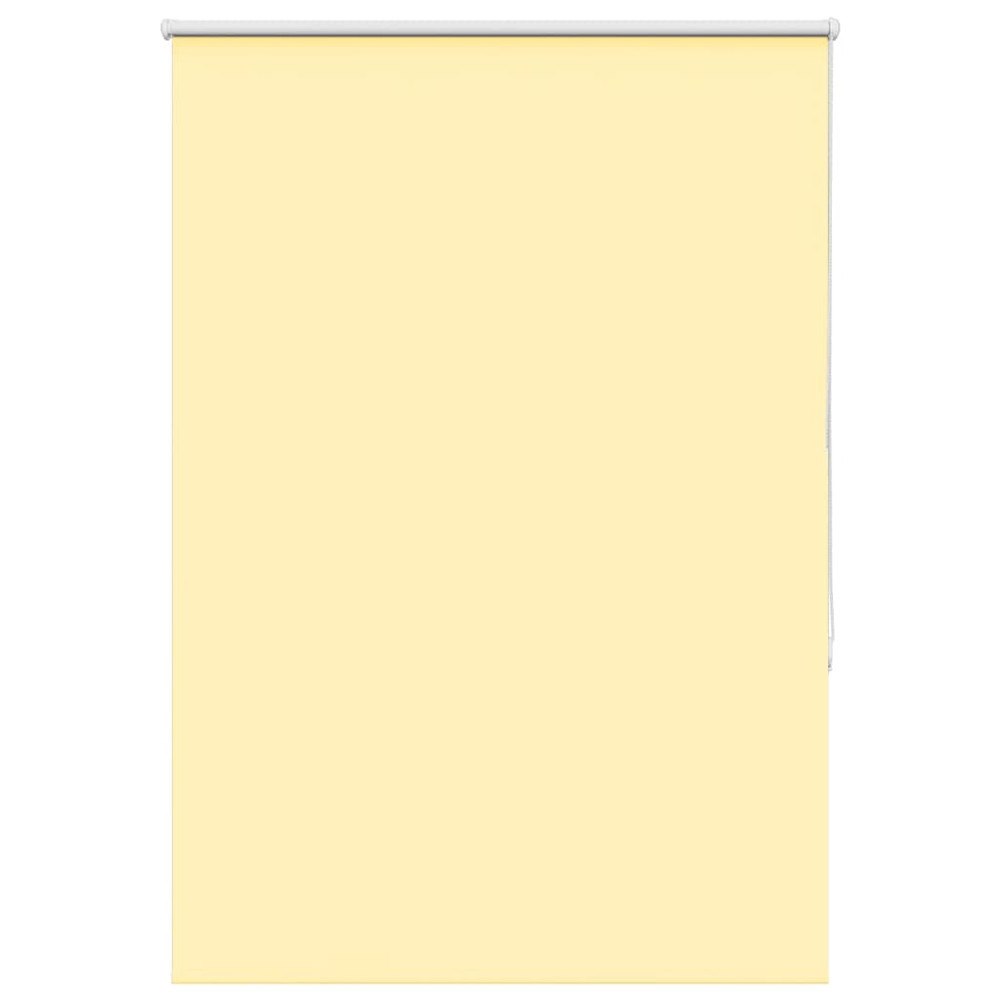vidaXL Rullgardin mörkläggningsgul 110x175 cm tygbredd 105,7 cm