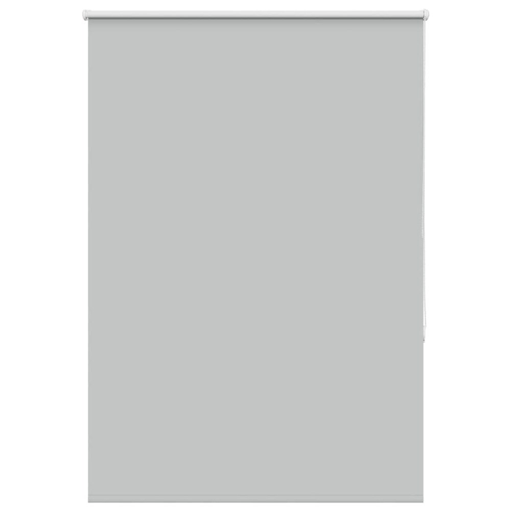 vidaXL Rullgardin mörkläggning ljusgrå 95x175 cm tyg bredd 90,7 cm