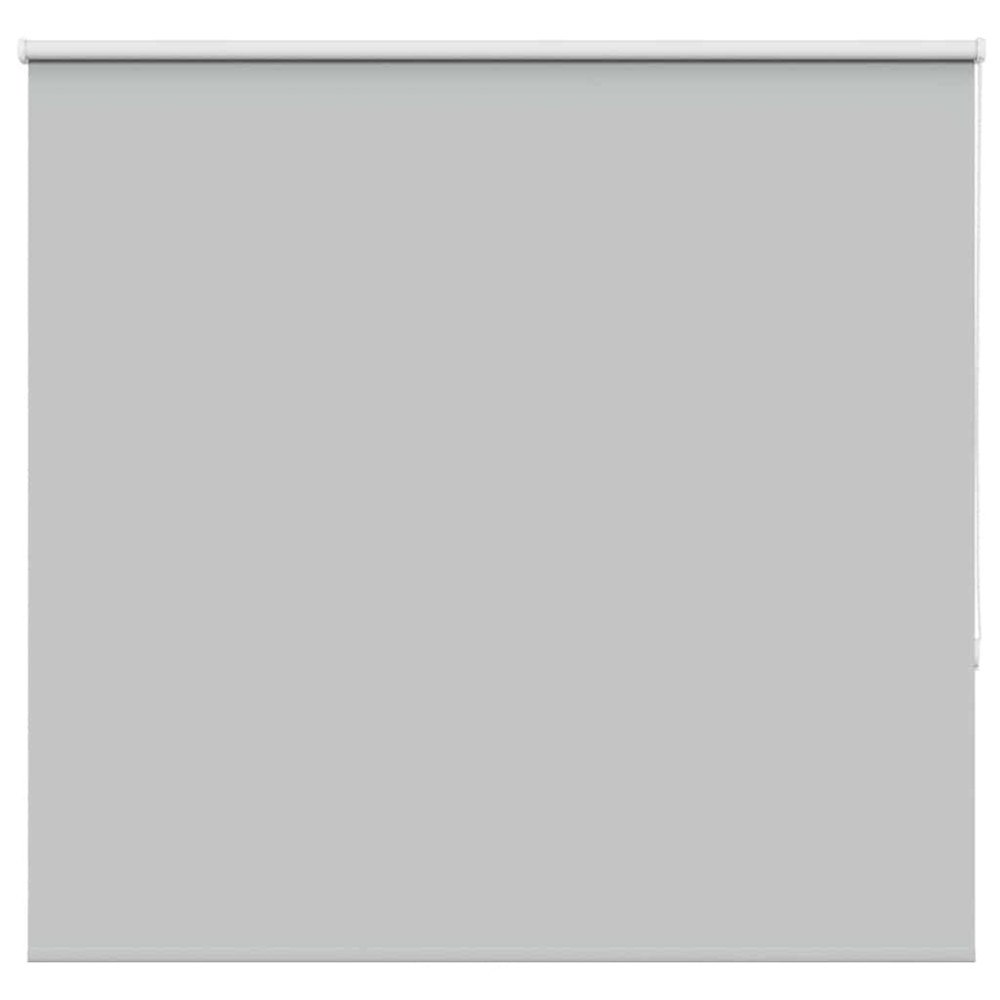 vidaXL Rullgardin mörkläggning ljusgrå 160x175 cm tyg bredd 156,6 cm
