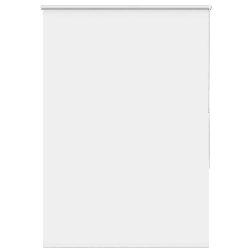 vidaXL Rullgardin mörkläggningsvit 110x175 cm tyg bredd 105,7 cm