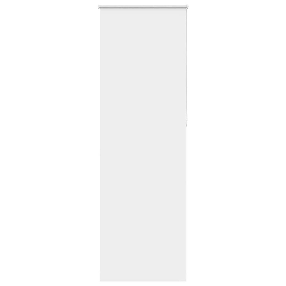 vidaXL Rullgardin mörkläggningsgardin vit 85x210 cm tyg bredd 80,7 cm