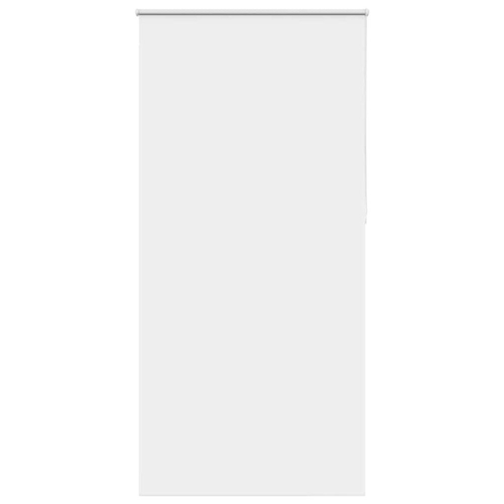 vidaXL Rullgardin mörkläggningsgardin vit 115x210 cm tyg bredd 110,7cm