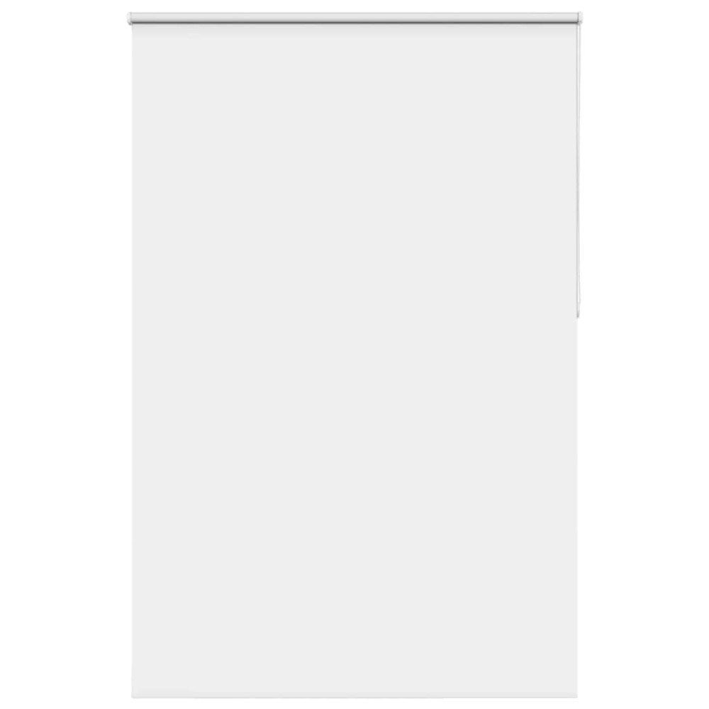 vidaXL Rullgardin mörkläggning vit 145x210 cm tyg bredd 141,6 cm