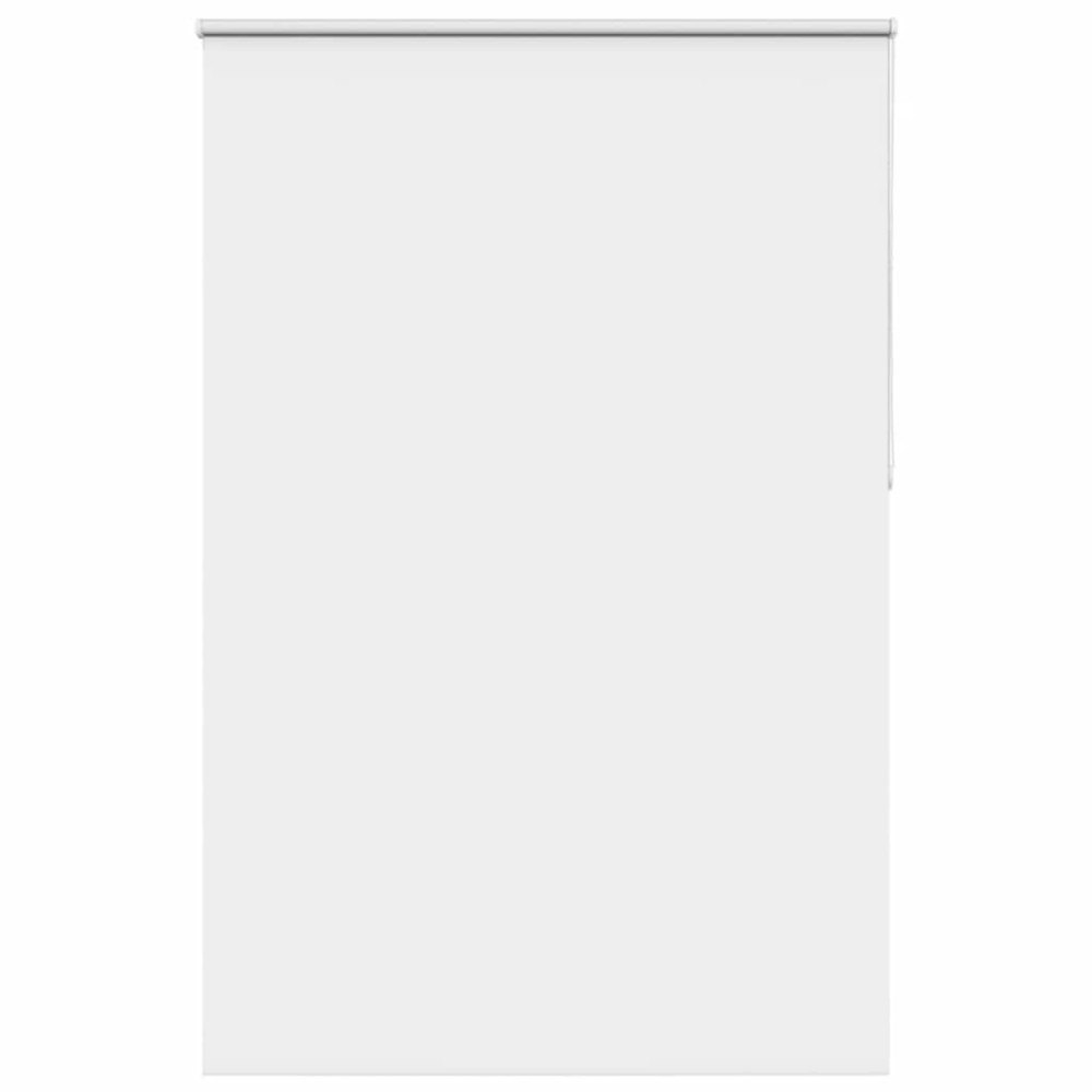 vidaXL Rullgardin mörkläggning vit 160x230 cm tyg bredd 156,6 cm