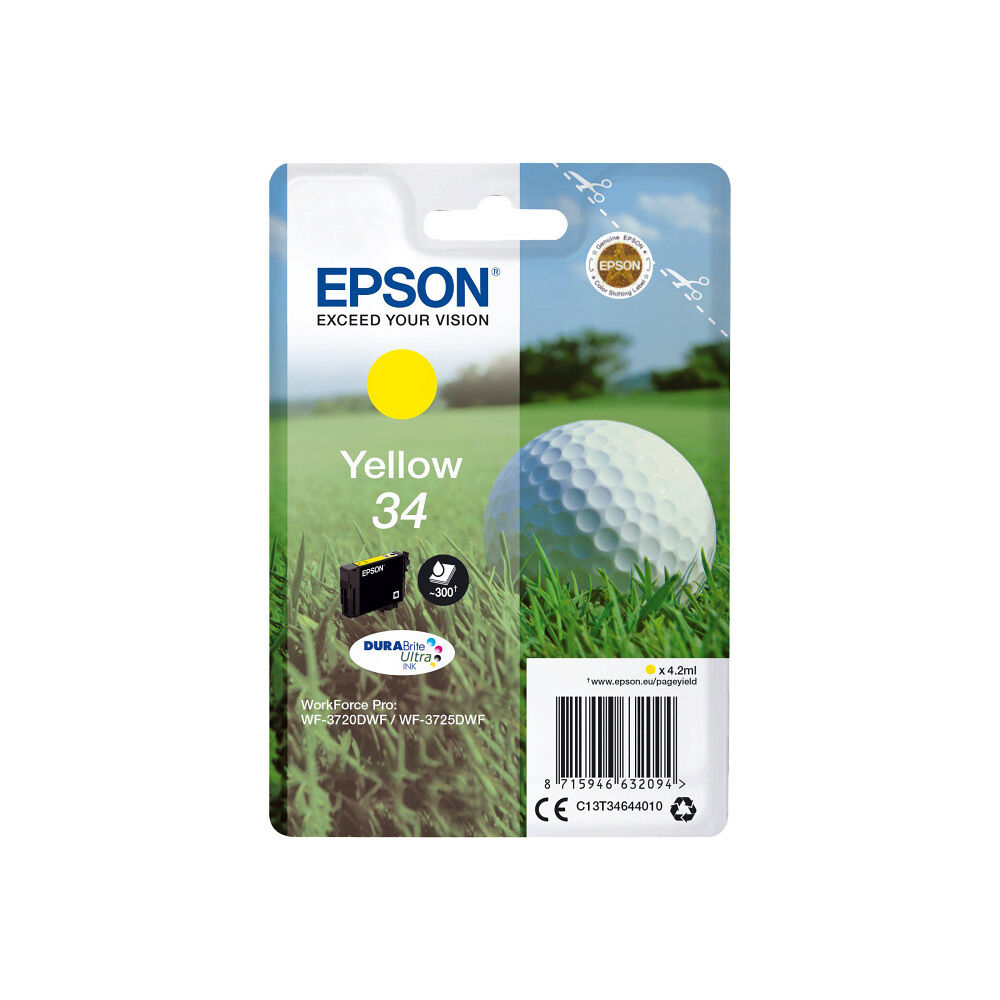 EPSON Epson 34 - gul - original - bläckpatron
