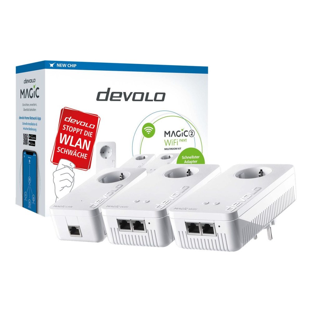 Devolo devolo Magic 2 WiFi next - Multiroom Kit - brygga - Wi-Fi 5 - vägginsticksbar