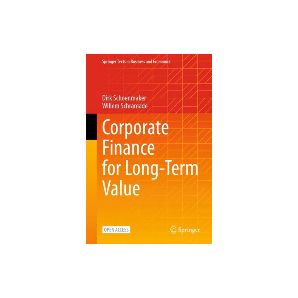 Springer International Publishing AG Corporate Finance for Long-Term Value (inbunden, eng)