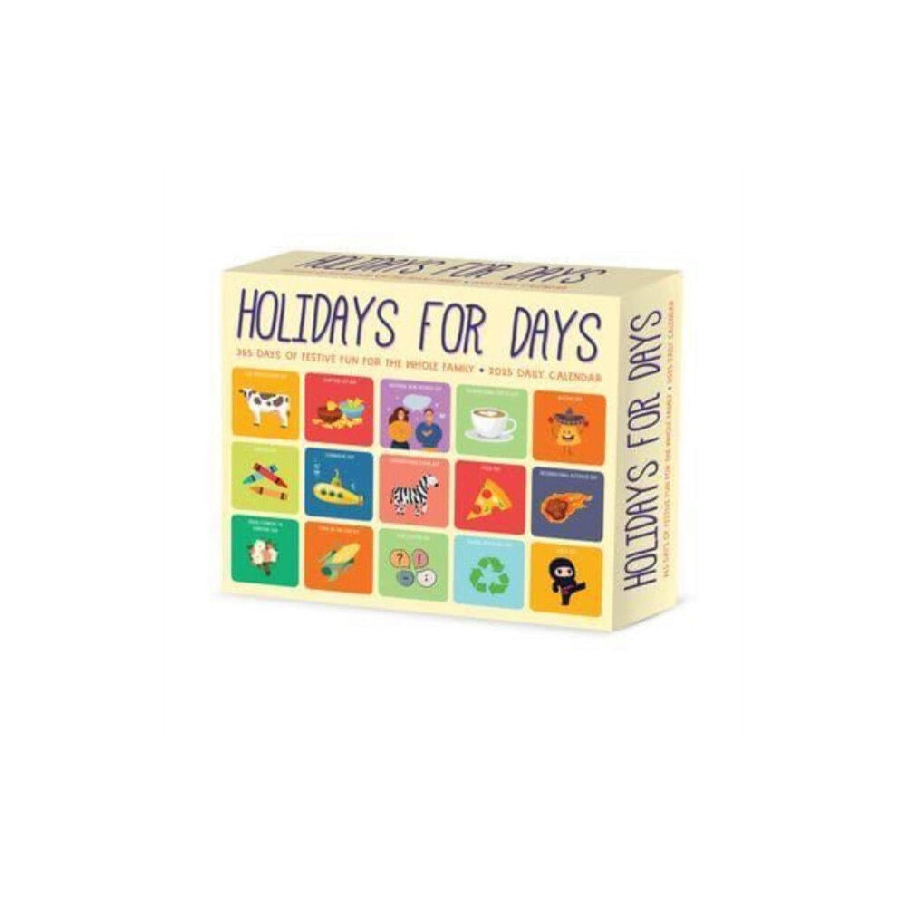 Willow Creek Press Calendars Holidays for Days 2025 6.2 X 5.4 Box Calendar