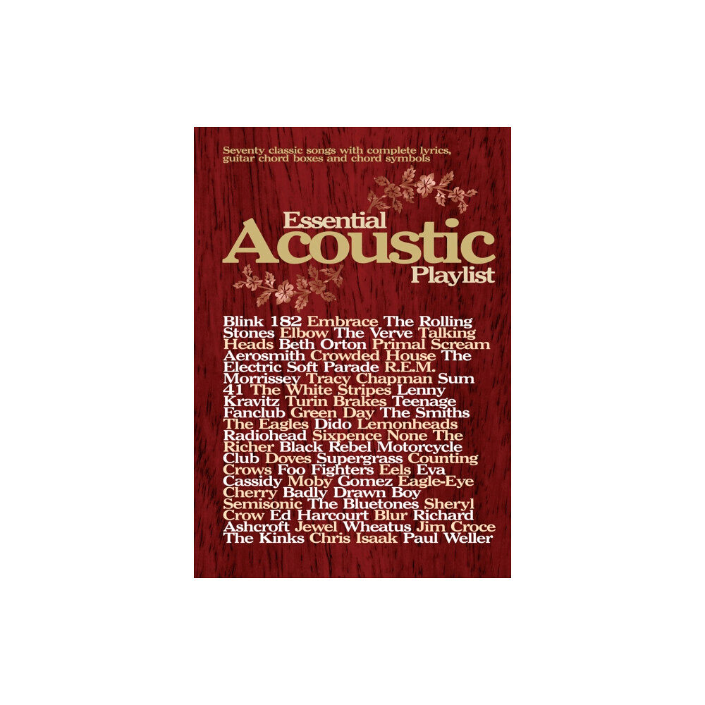 Faber Music Ltd Essential Acoustic Playlist (häftad, eng)