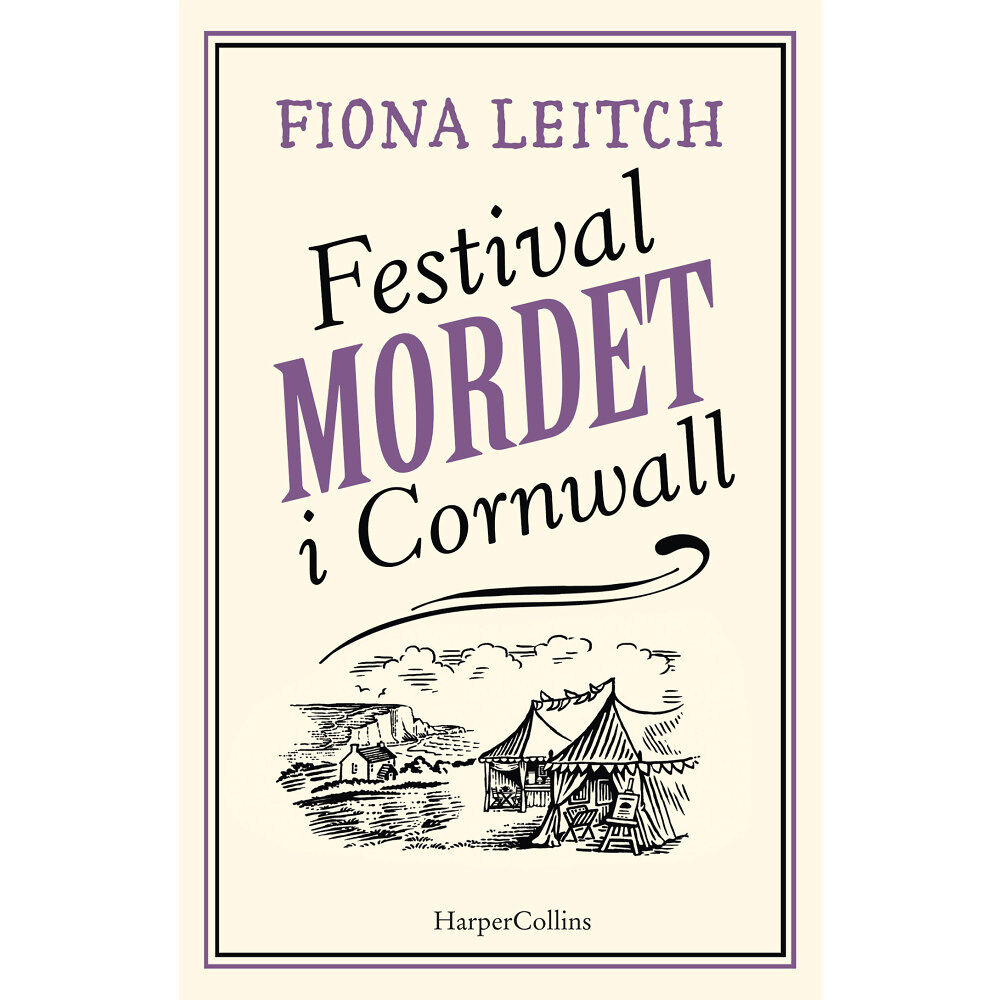 Fiona Leitch Festivalmordet i Cornwall (bok, danskt band)