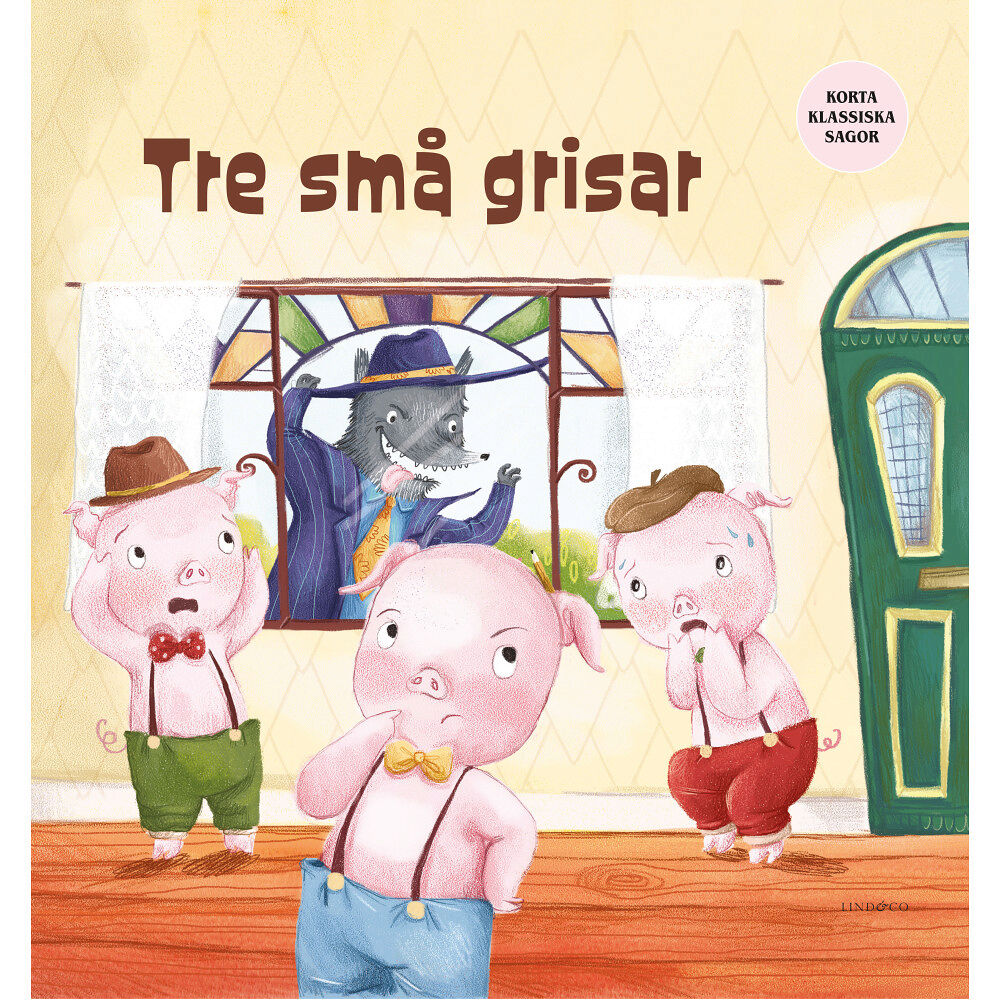 Lind & Co Tre små grisar (inbunden)