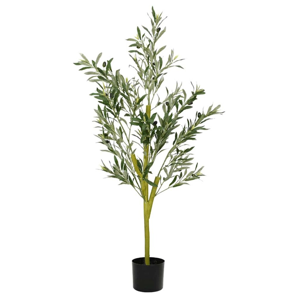 vidaXL Konstgjort olivträd 450 blad 120 cm grönt