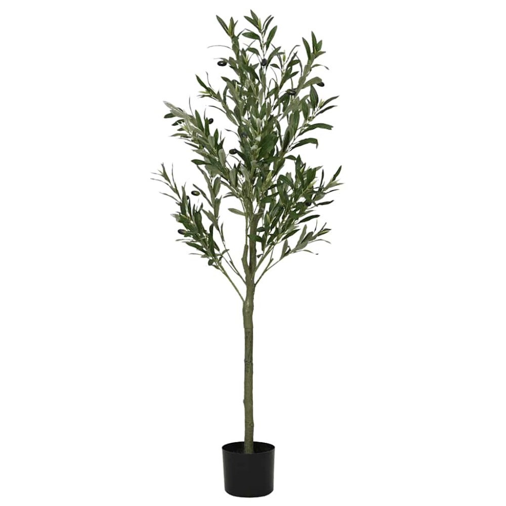 vidaXL Konstgjort olivträd 450 blad 120 cm grönt
