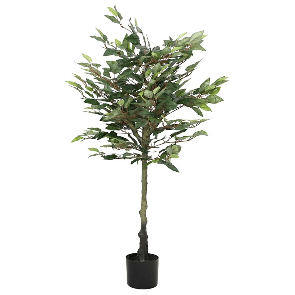 vidaXL Konstgjort fikusträd 480 blad 130 cm grönt