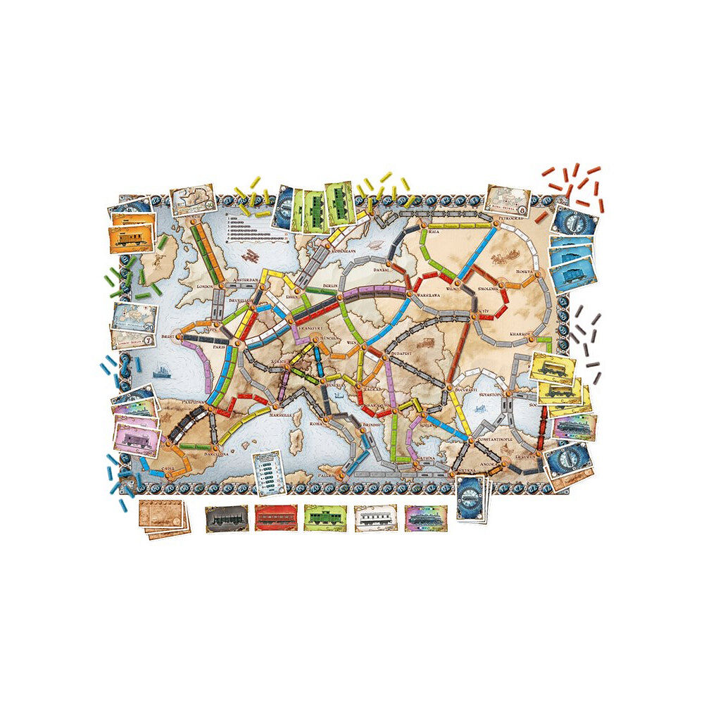 Ticket to Ride Days of Wonder - Ticket to Ride Europa