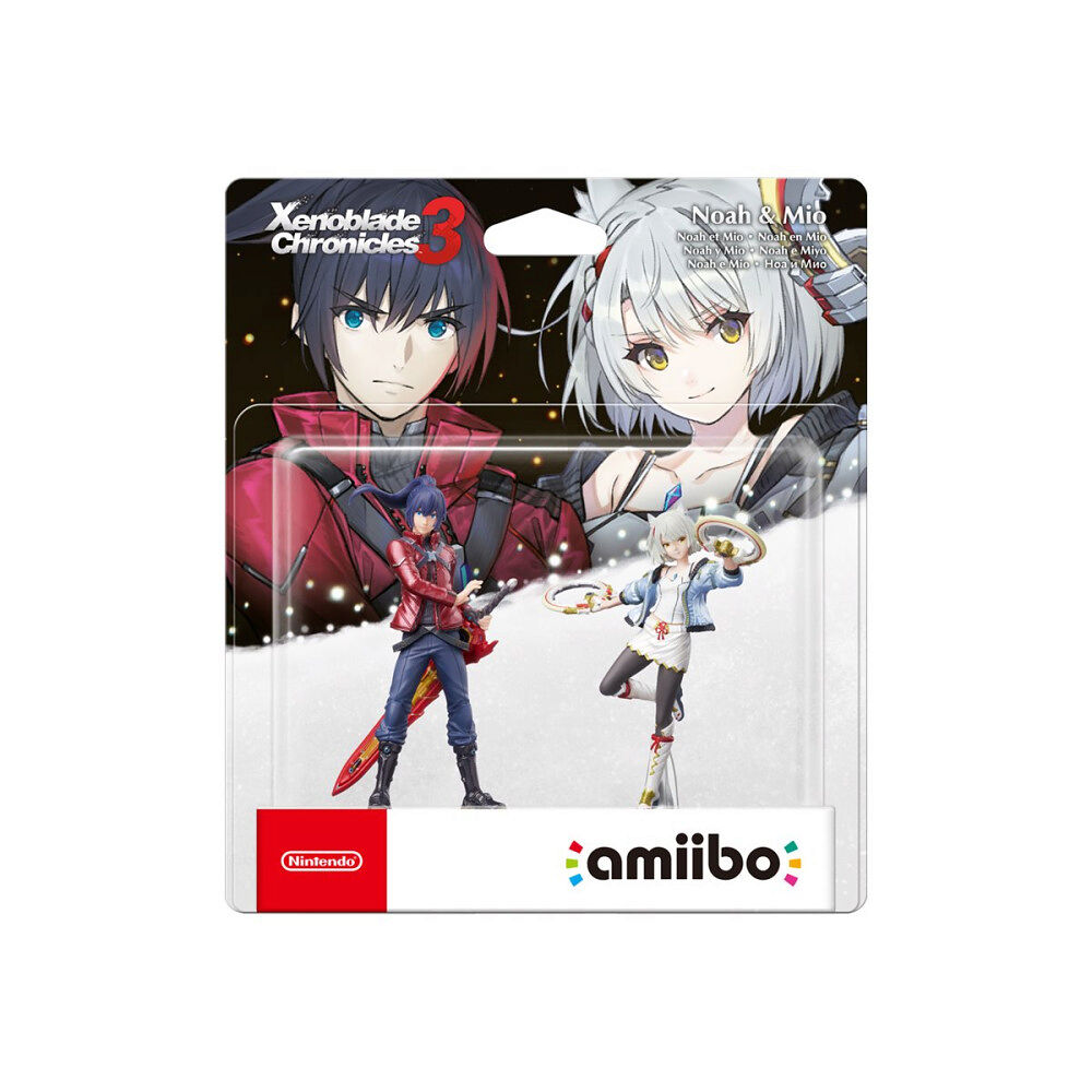 Nintendo Nintendo amiibo Noah & Mio - Xenoblade Chronicles 3 - extra figursats för videospel för spelkonsol