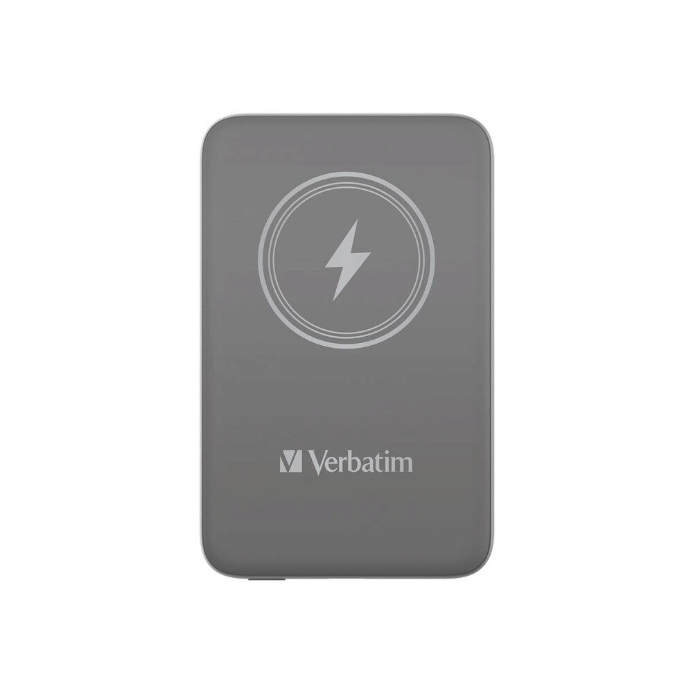 VERBATIM Verbatim Charge 'n' Go trådlös powerbank - magnetfäste - Li-pol - 24 pin USB-C - 20 Watt