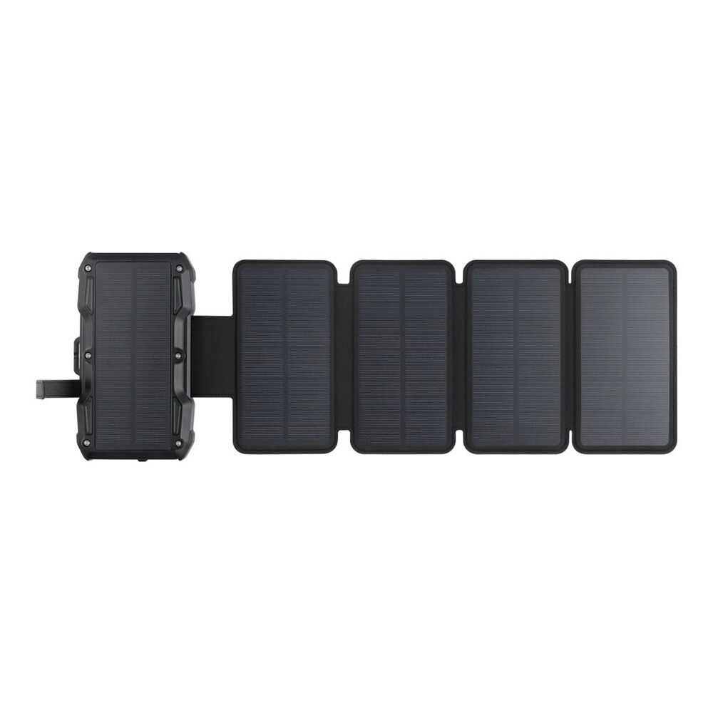 Sandberg Sandberg Solar PowerBank trådlös laddningsplatta/soldriven powerbank - 5-panel - USB, 24 pin USB-C - 22.5 Watt