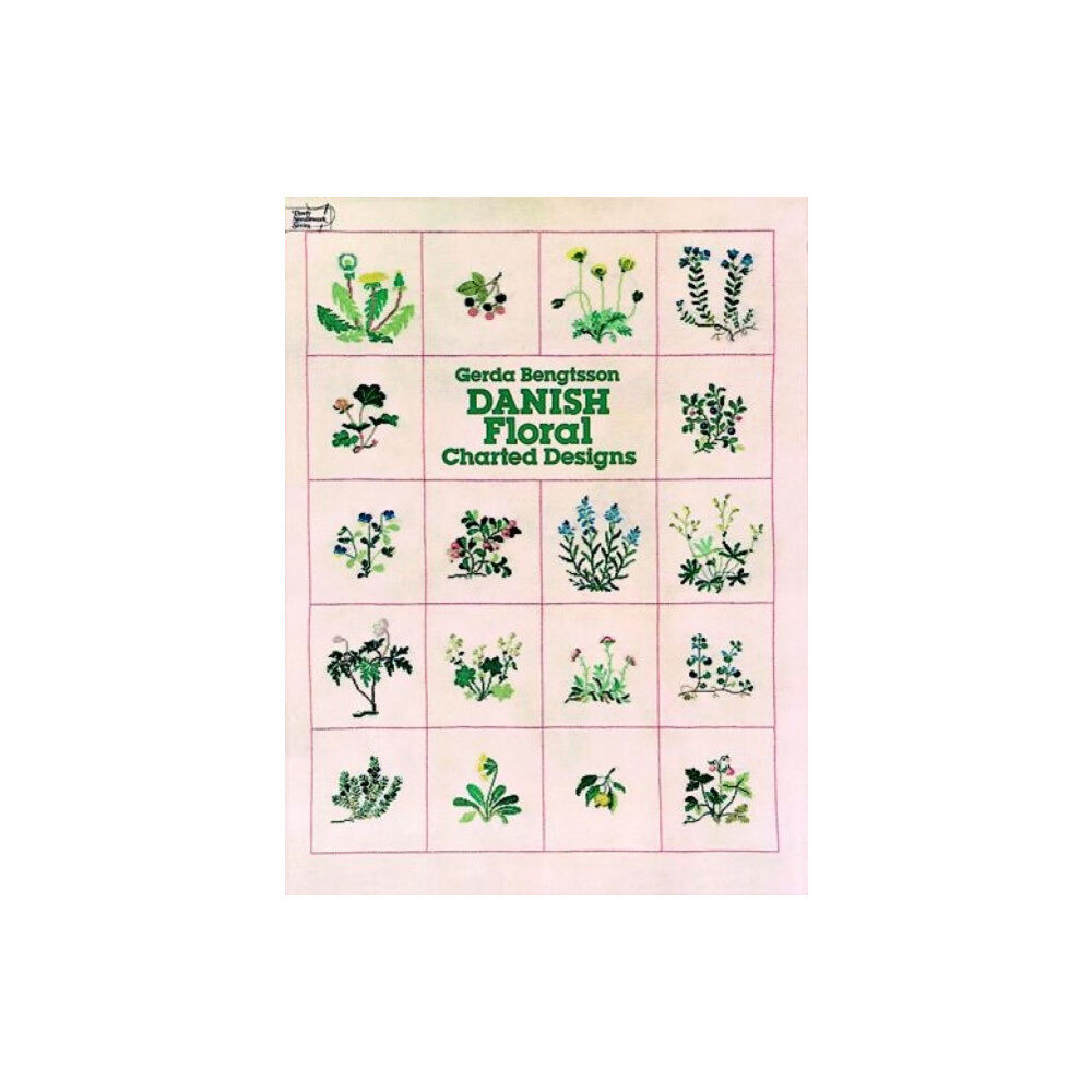 Dover publications inc. Danish Floral Charted Designs (häftad, eng)