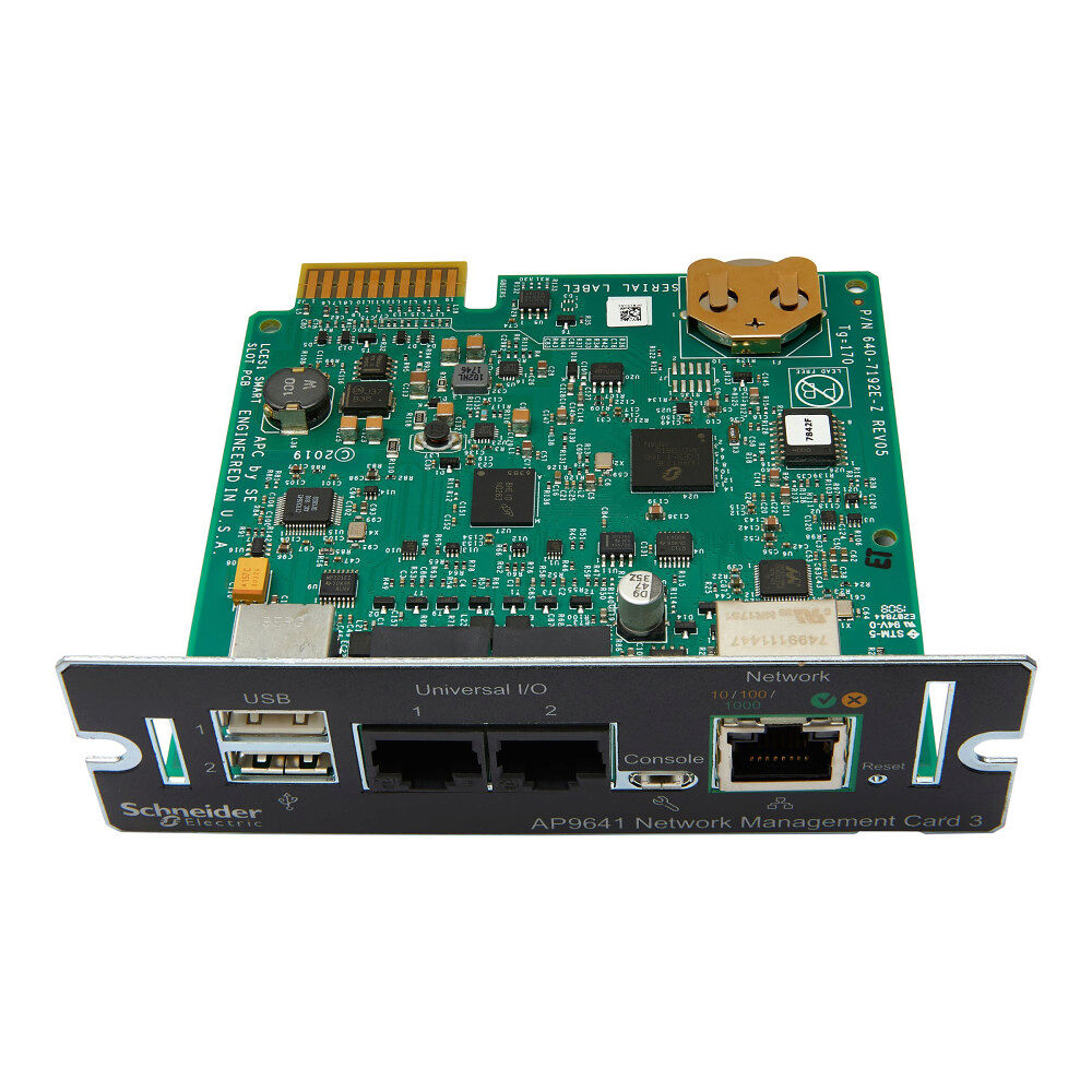 APC APC Network Management Card 3 with PowerChute Network Shutdown & Environmental Monitoring - adapter för administration p...