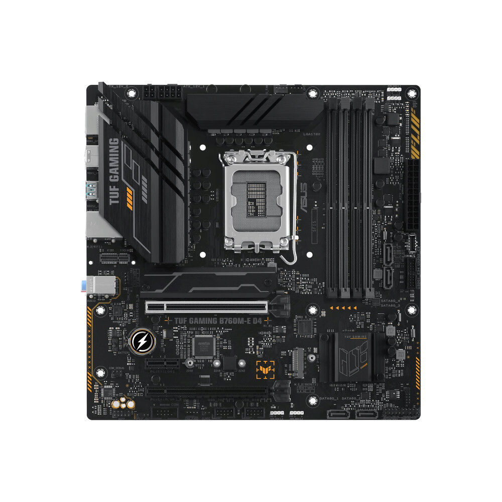 ASUSTeK COMPUTER ASUS TUF GAMING B760M-E D4 - moderkort - micro ATX - LGA1700-uttag - B760