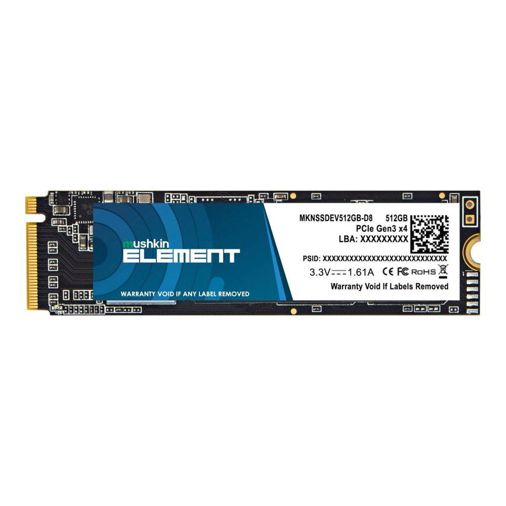Mushkin Enhanced Mushkin ELEMENT - SSD - 512 GB - PCIe 3.0 x4 (NVMe)