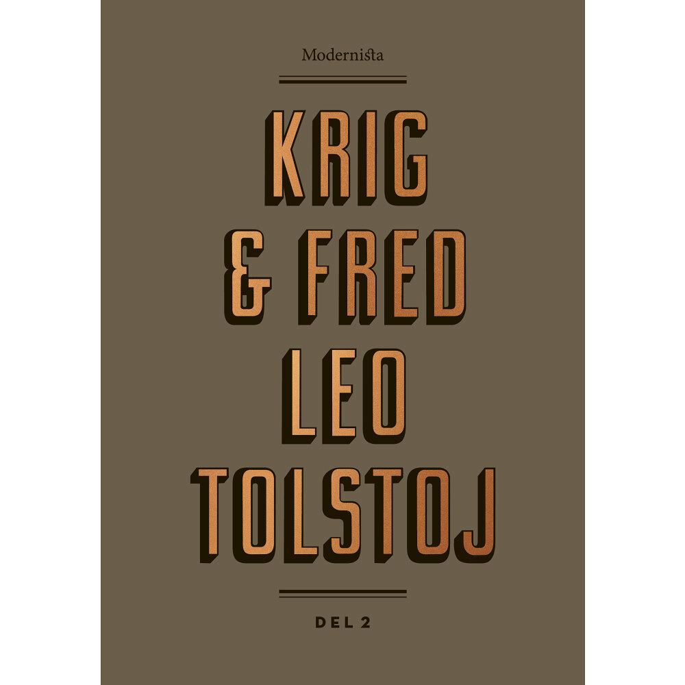 Leo Tolstoj Krig och fred 2 (inbunden)