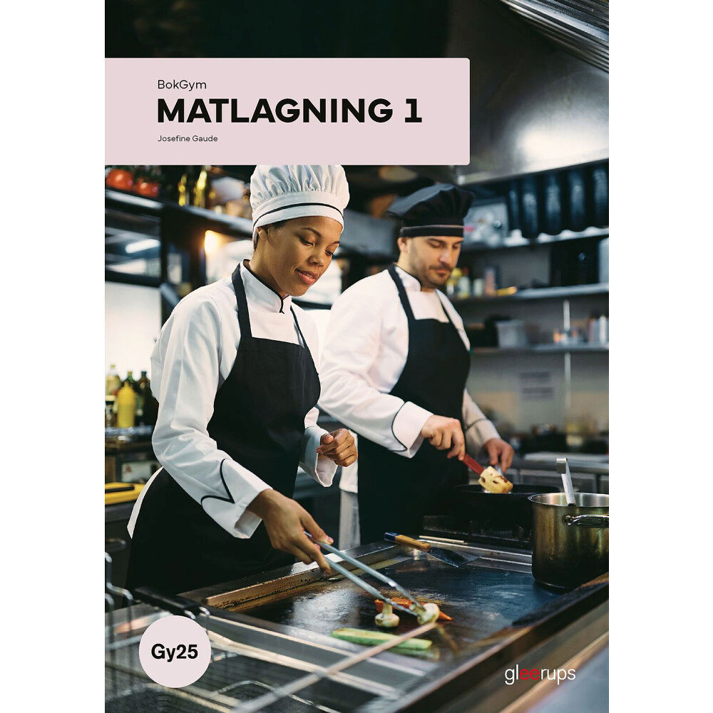 Josefine Gaude BokGym Matlagning 1, bok, Gy25 (bok, spiral)