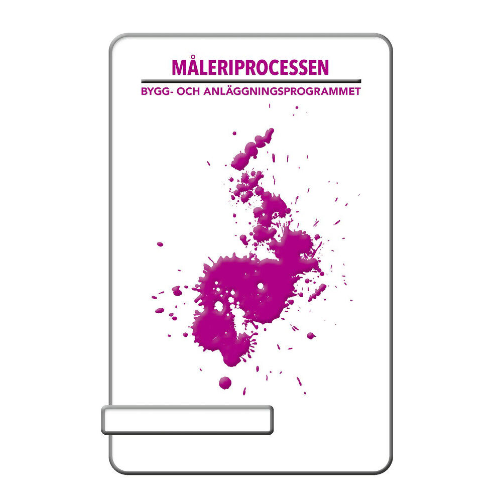 Peter Linusson Måleriprocessen (bok, spiral)