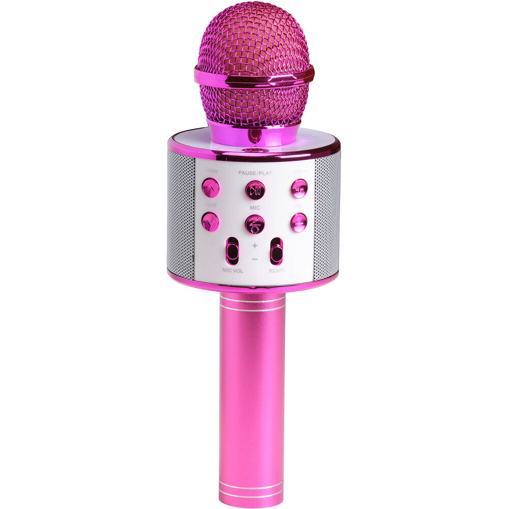 Denver Karaoke-mikrofon Bluetooth Inbyggd högtalare KMS-20P Rosa