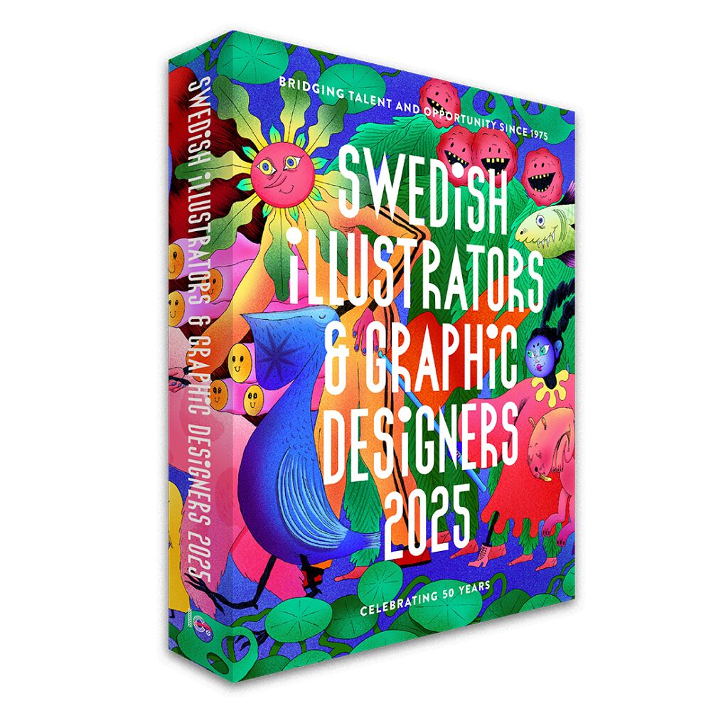 Illustratörcentrum Swedish Illustrators & Graphic Designers 2025 (bok, danskt band, eng)