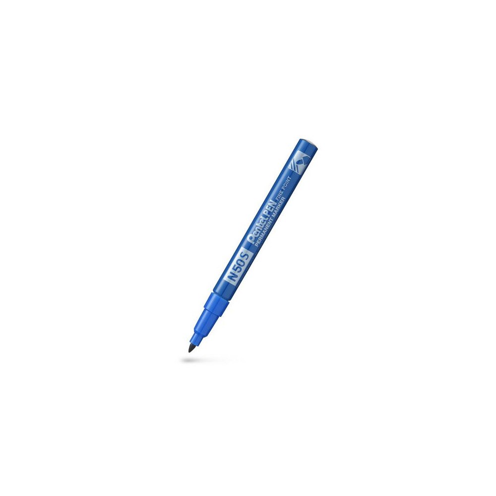 Pentel® Märkpenna perm. PENTEL N50S rund blå
