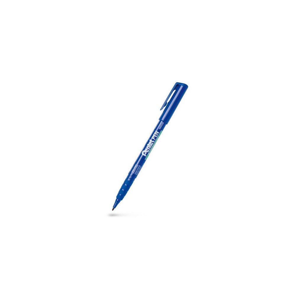 Pentel Märkpenna perm. PENTEL fine blå