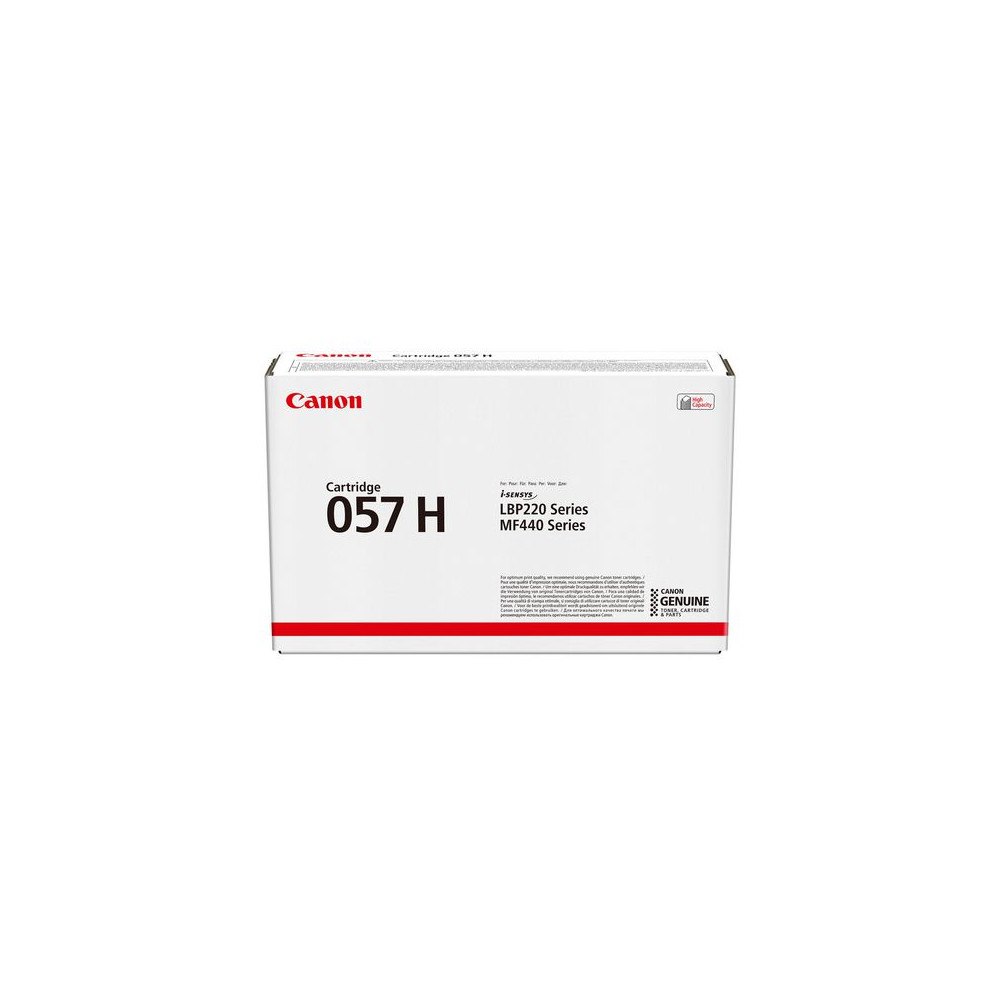 CANON Toner CANON CRG H 057 10K Svart