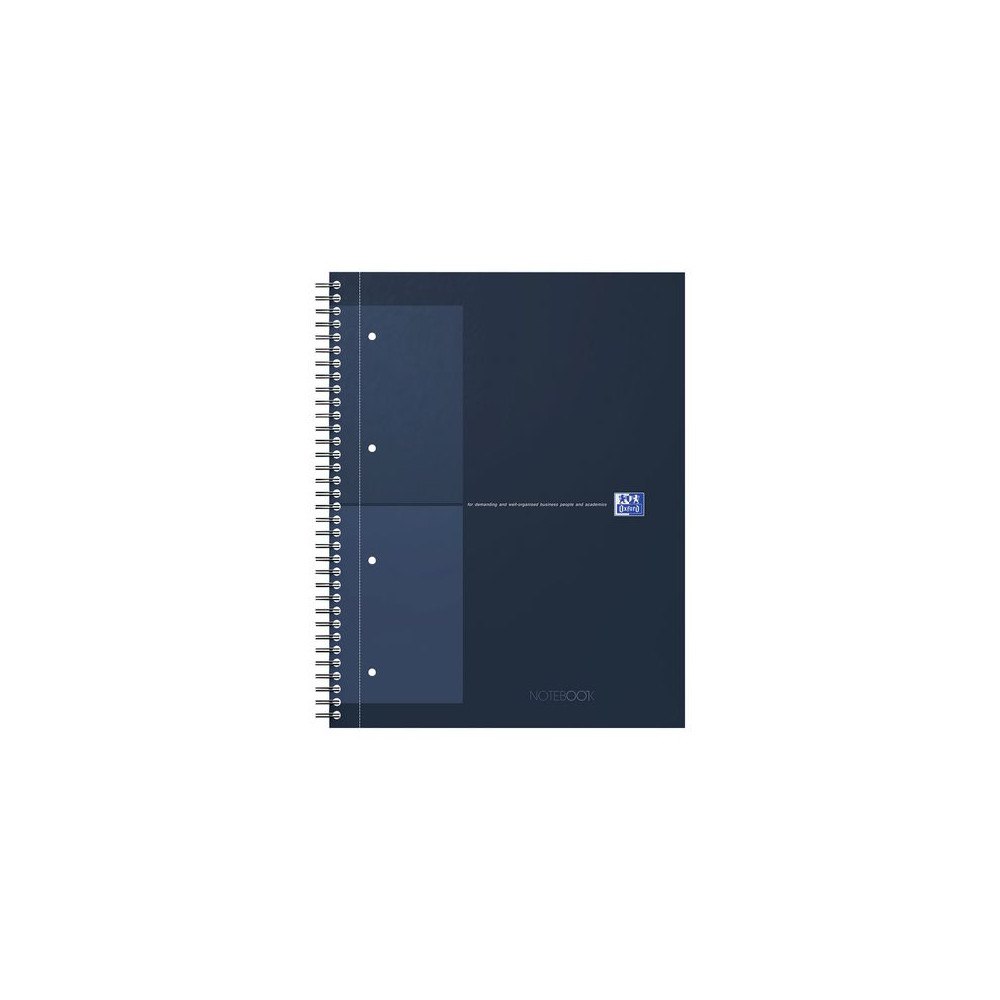 Oxford Kollegieblock Oxford Int.A4+ rut. blå