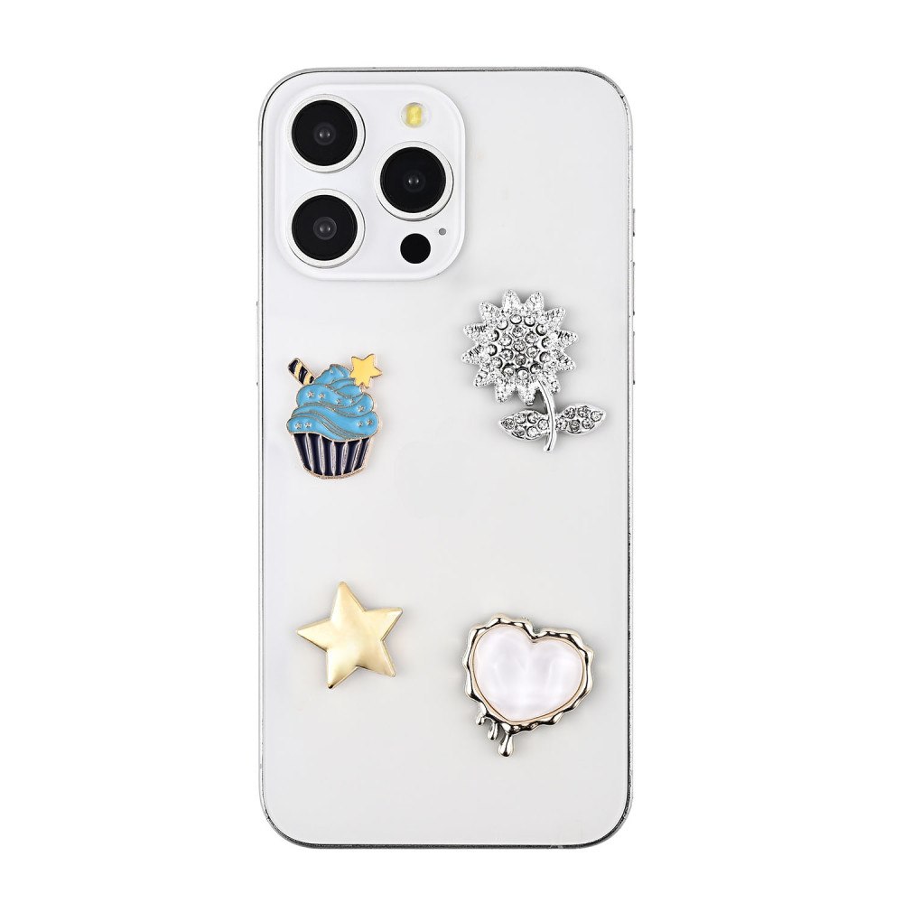ONSALA Pimp your Phone Set.3 Metal and Plastic Charms 4pcs