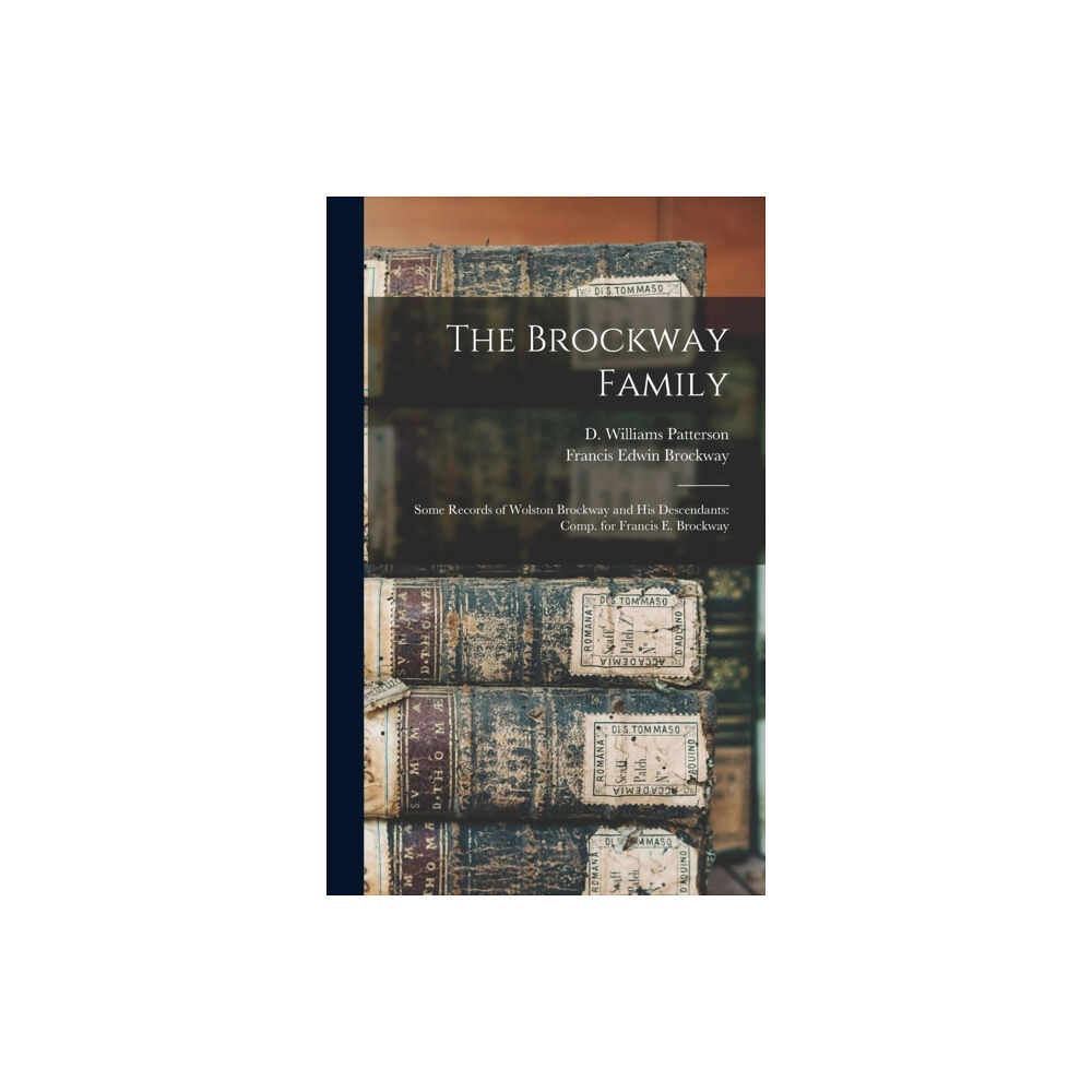 Legare Street Press The Brockway Family (inbunden, eng)