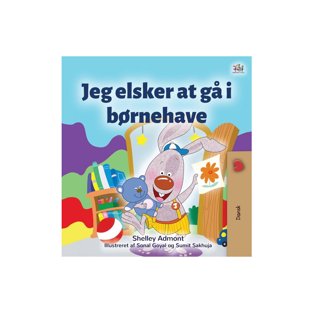 Kidkiddos Books Ltd. I Love to Go to Daycare (Danish Book for Kids) (inbunden, dan)