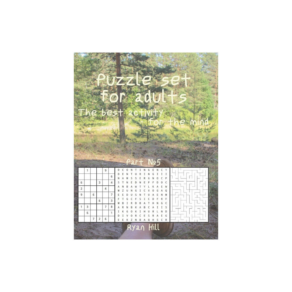 Independently Published Puzzle set for adults (häftad, eng)