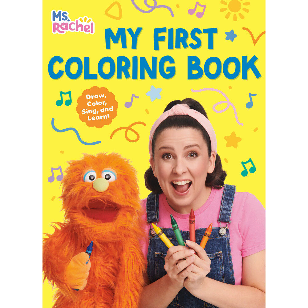 Penguin Random House USA My First Coloring Book (Ms. Rachel) (häftad, eng)