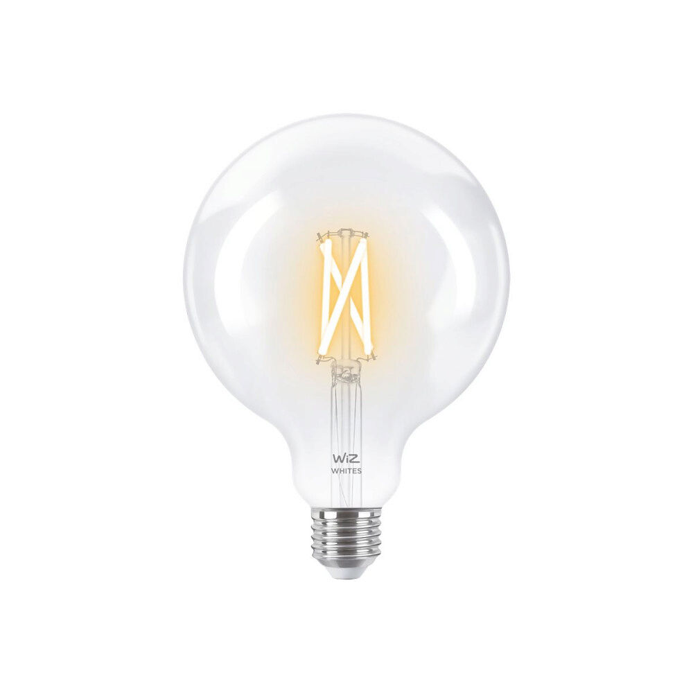 WiZ WiZ - LED-glödlampa med filament - form: G125 - klar finish - E27 - 6.7 W - kallt vitt/varmt vitt ljus - 2700-6500 K