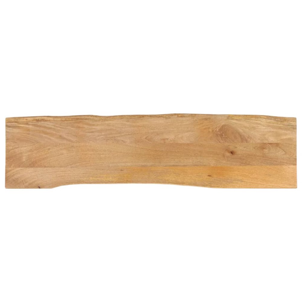 vidaXL Bordsskiva 160x40x2,5 cm levande kant massivt mangoträ