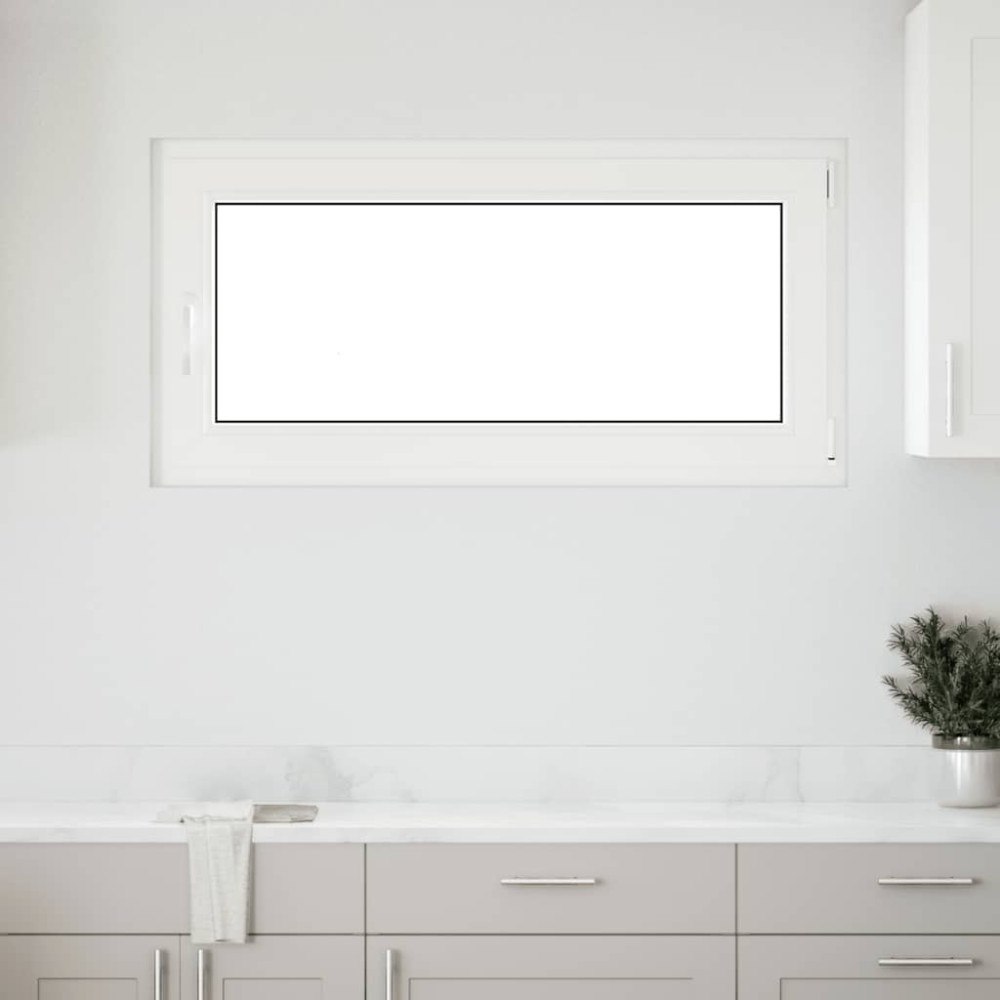 vidaXL Källarfönster RISOR 120x60 cm tilt&turn DIN höger antracit