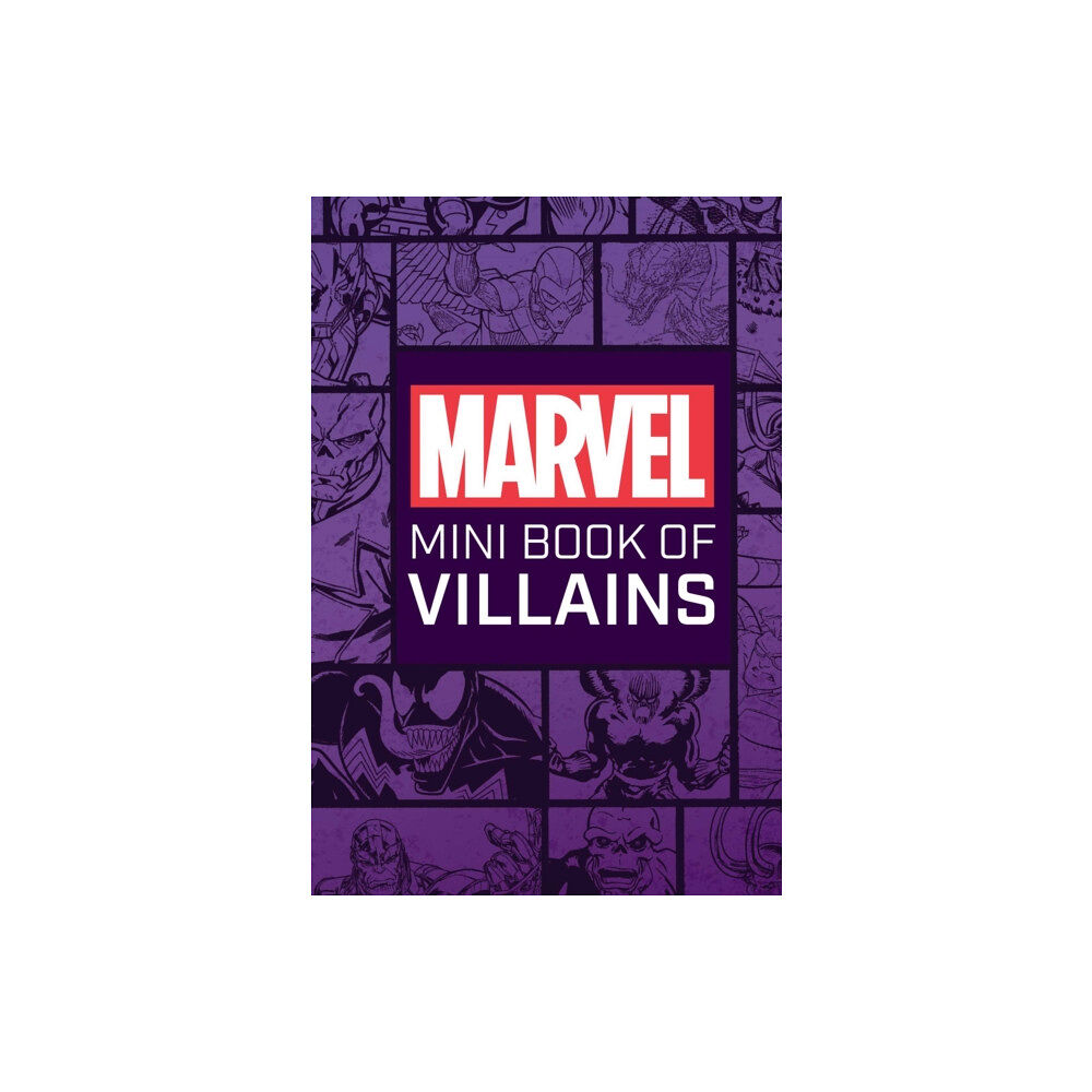 Insight Editions Marvel Comics: Mini Book of Villains (inbunden, eng)